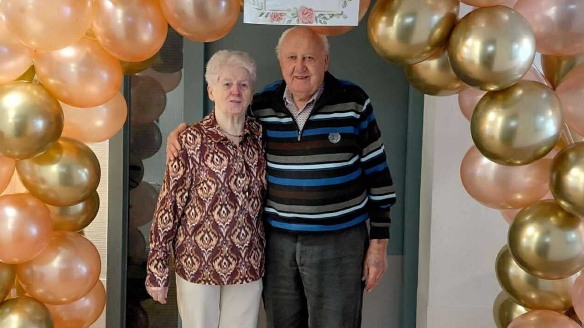 Jan en Truus Holtkamp vieren diamanten huwelijk in Bornerbroek