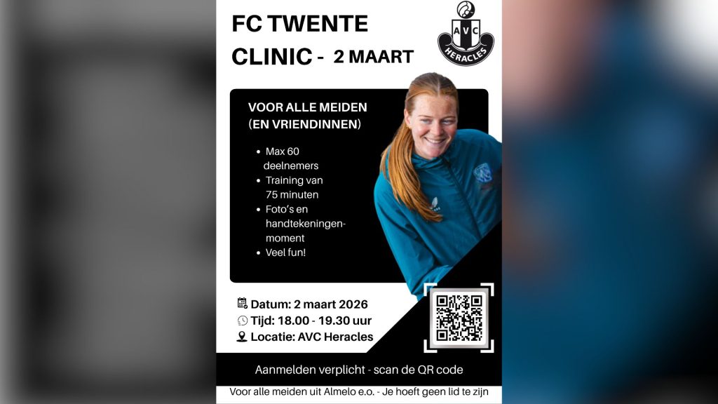 FC Twente geeft meidenclinic bij AVC Heracles
