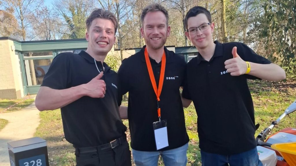 Hein van der Genugten en Giovanny Peppelinkhausen ( Zone.college Almelo) behalen knappe tweede plaats