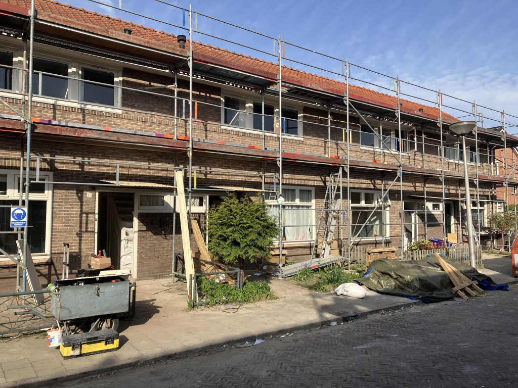 Grote renovatie en verduurzaming woningen Blauwhuisweg en Tubantiastraat