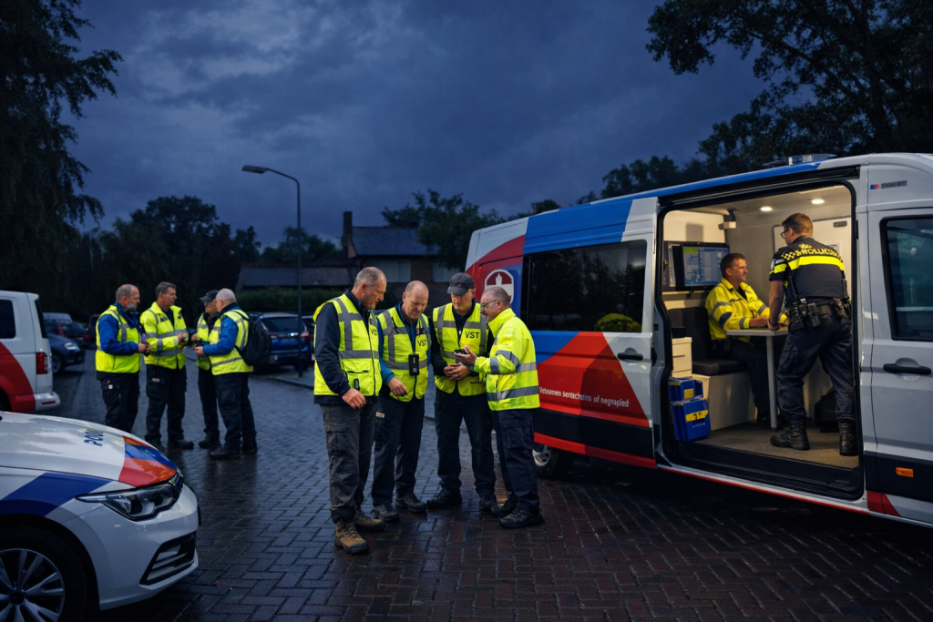 Veteranencafé in het Boaken ontvangt Veteranen Search Team