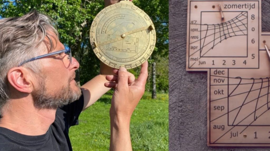 Lezing in het Natuurhus over astrolabium