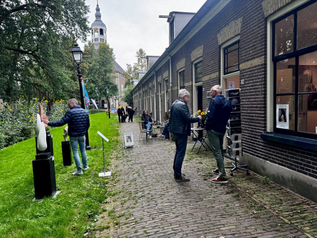Kunstenaars aan de Herengracht openen ateliers voor publiek