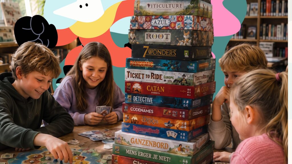 Gratis bordspellen spelen in de bibliotheek van Almelo
